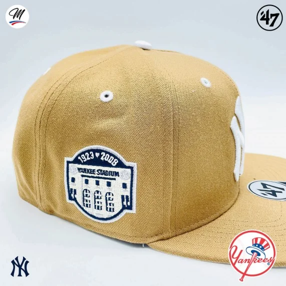 Casquette MLB New York Yankees "Sure Shot Captain Collection" (Casquettes) '47 Brand chez FrenchMarket