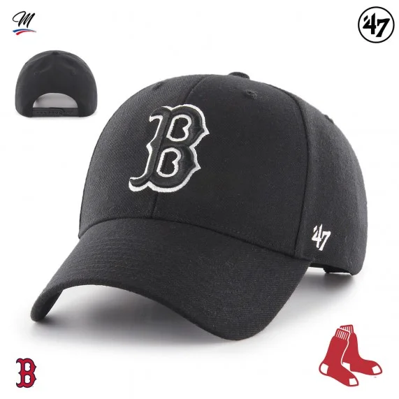MVP Boston Red Sox MLB Snapback Cap Nero 2 (Cappellino) '47 Brand chez FrenchMarket