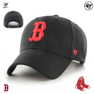 MVP Boston Red Sox MLB Snapback Cap Nero 2 (Cappellino) '47 Brand chez FrenchMarket