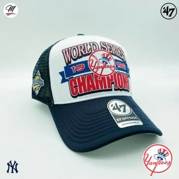 Cappello in schiuma MLB New York Yankees "Foam '47 Offside DT (Cappellino) '47 Brand chez FrenchMarket