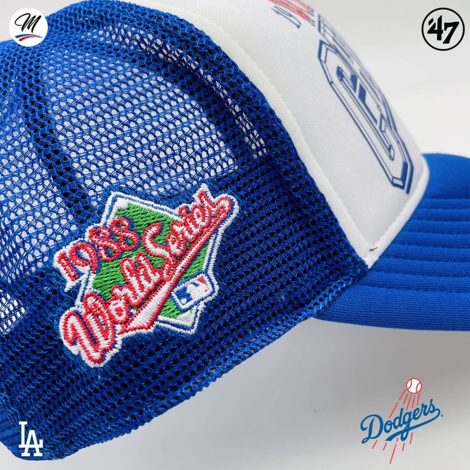 LA Dodgers World Series keps Champions "Foam '47 Offside DT" keps