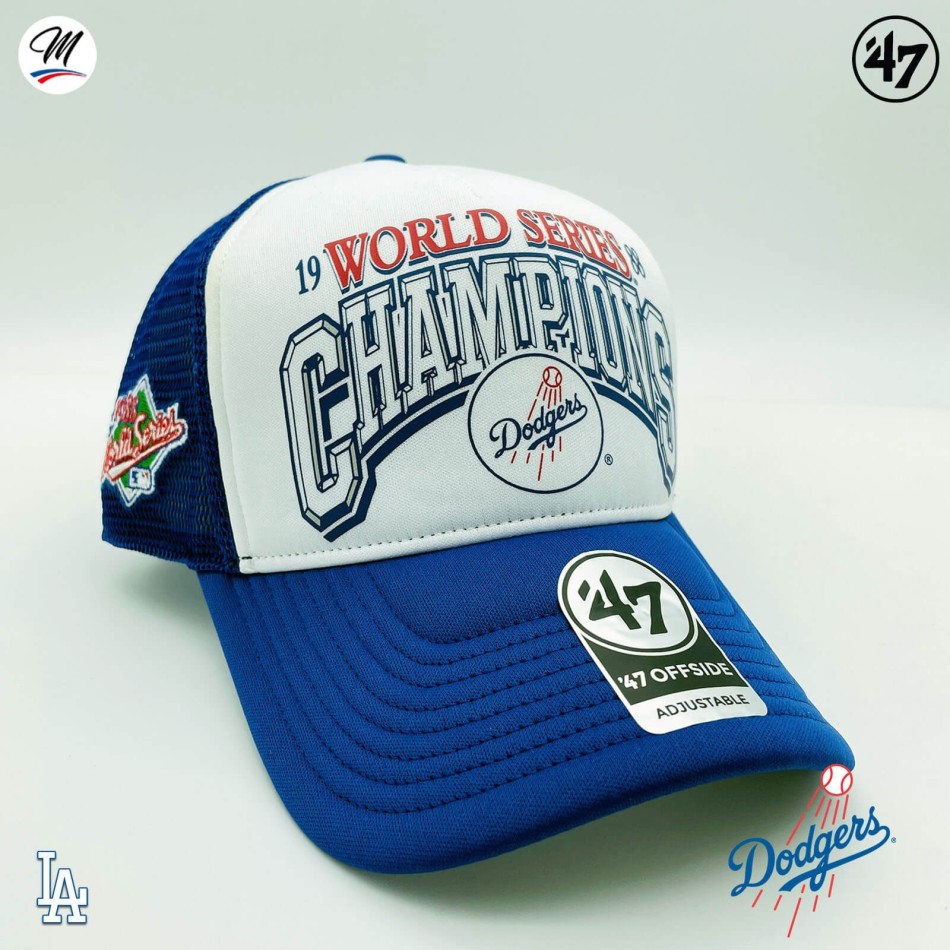 Gorra de espuma MLB Los Angeles Dodgers "Foam '47 Offside DT (Gorras) '47 Brand chez FrenchMarket