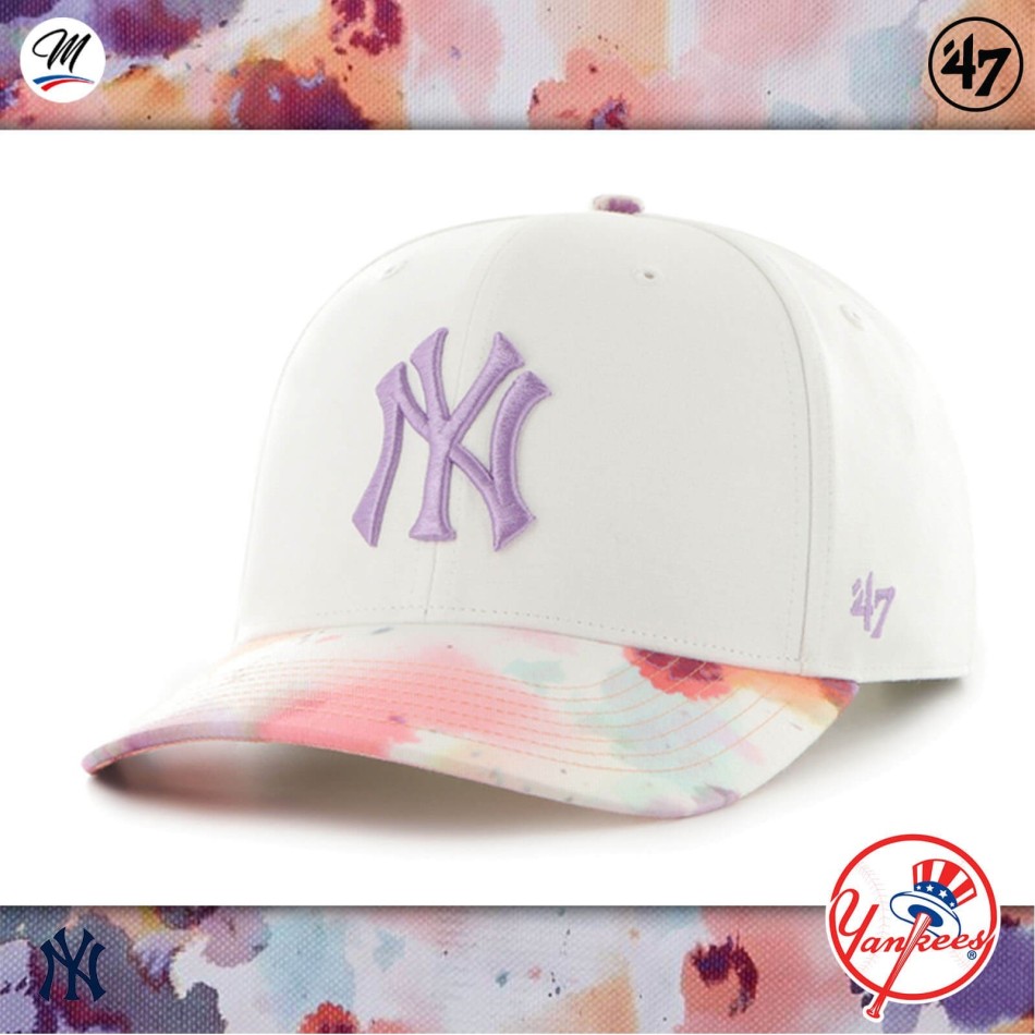 MLB NY New York Yankees "Day Glow MVP DP" Cap - 100% bomull