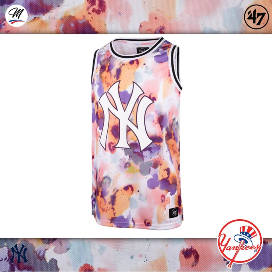 MLB New York Yankees "Day Glow Repeat Grafton" tank top