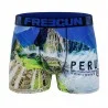 Boxer uomo in microfibra riciclata "Paysage du Monde (Boxer da uomo) Freegun chez FrenchMarket