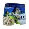 Boxer uomo in microfibra riciclata "Paysage du Monde (Boxer da uomo) Freegun chez FrenchMarket