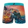 Herenboxershort van gerecyclede microvezel "Paysage du Monde (Herenboxershorts) Freegun chez FrenchMarket