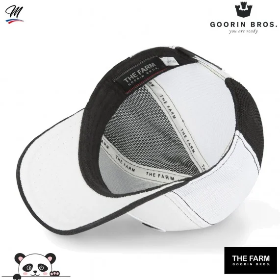 Casquette Trucker Panda "Finish Last" (Gorras) Goorin Bros chez FrenchMarket