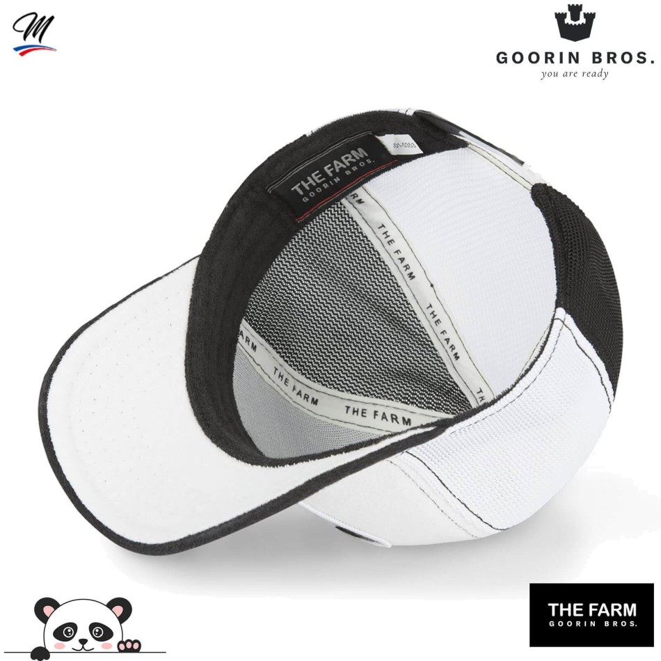 Casquette Trucker Panda "Finish Last" (Cap) Goorin Bros auf FrenchMarket