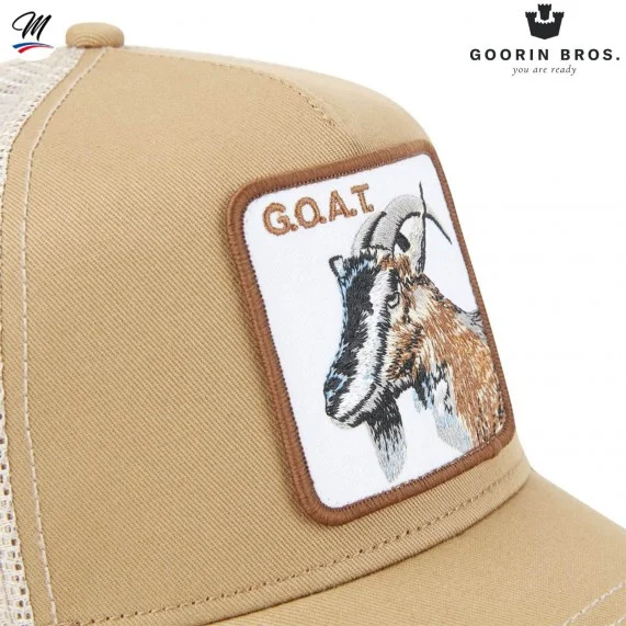 Gorra G.O.A.T. Trucker - Cabra (Gorras) Goorin Bros chez FrenchMarket