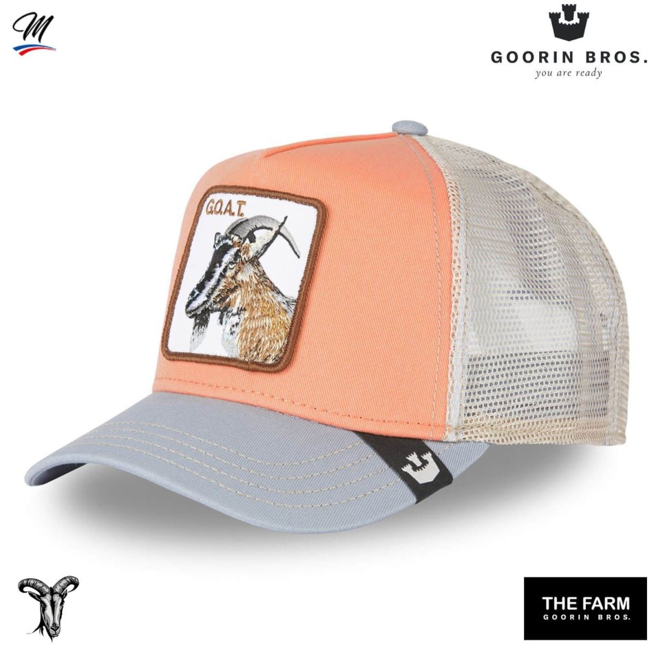 G.O.A.T. Trucker cap - Goat (Caps) Goorin Bros on FrenchMarket
