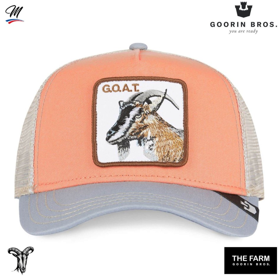 G.O.A.T. Trucker cap - Goat (Caps) Goorin Bros on FrenchMarket