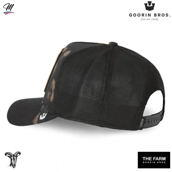 Casquette Trucker G.O.A.T. - Chèvre (Casquettes) Goorin Bros chez FrenchMarket