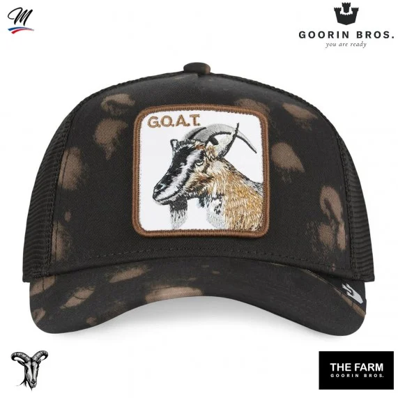Casquette Trucker G.O.A.T. - Chèvre (Casquettes) Goorin Bros chez FrenchMarket
