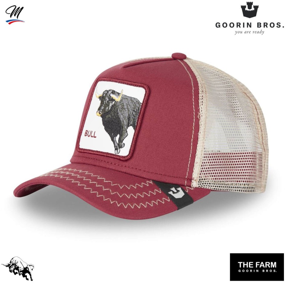 Casquette Trucker BULL - Taureau (Casquettes) Goorin Bros chez FrenchMarket