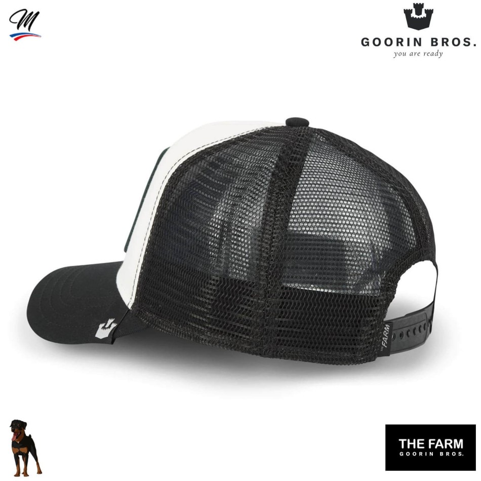 GOORIN BROS Bad Boy Trucker Cap - Rotweiller Dog | 60% bomull