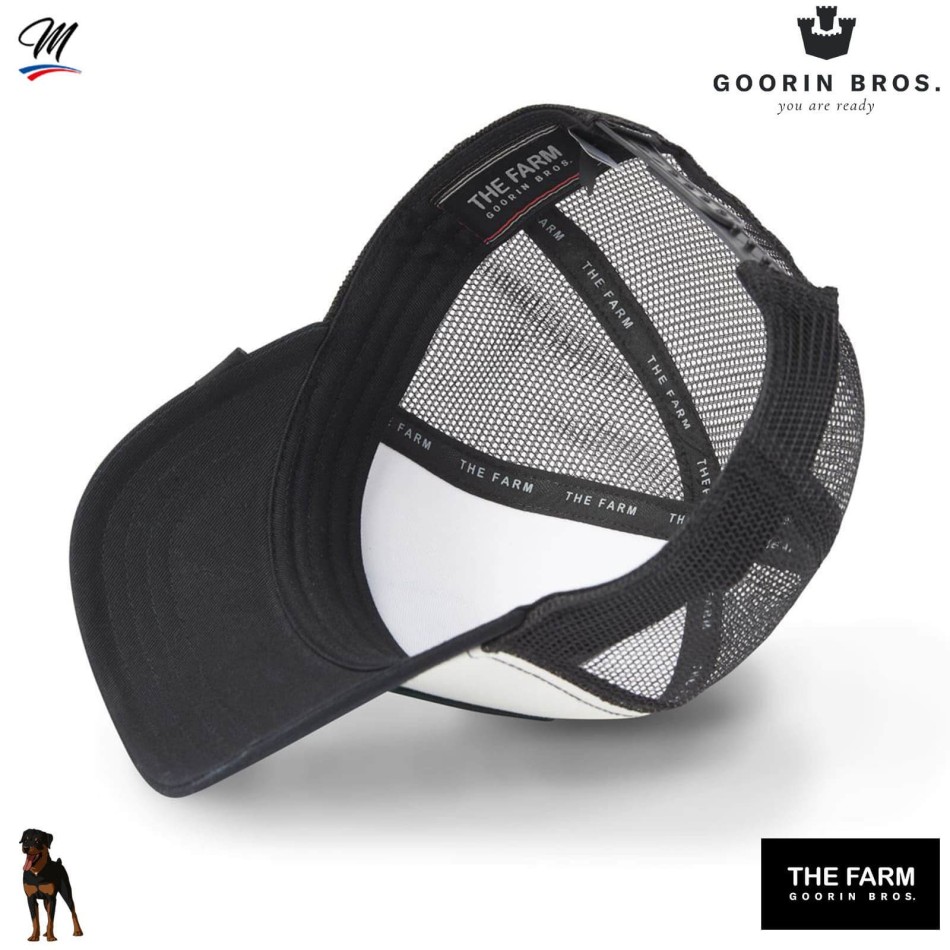 GOORIN BROS Bad Boy Trucker Cap - Rotweiller Dog | 60% bomull