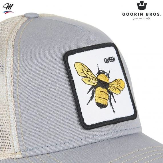 Casquette Trucker QUEEN - Abeille (Casquettes) Goorin Bros chez FrenchMarket