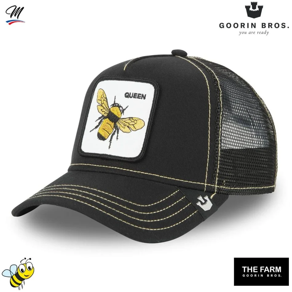 Goorin Bros QUEEN Bee Trucker Cap | The Farm Official display picture 1