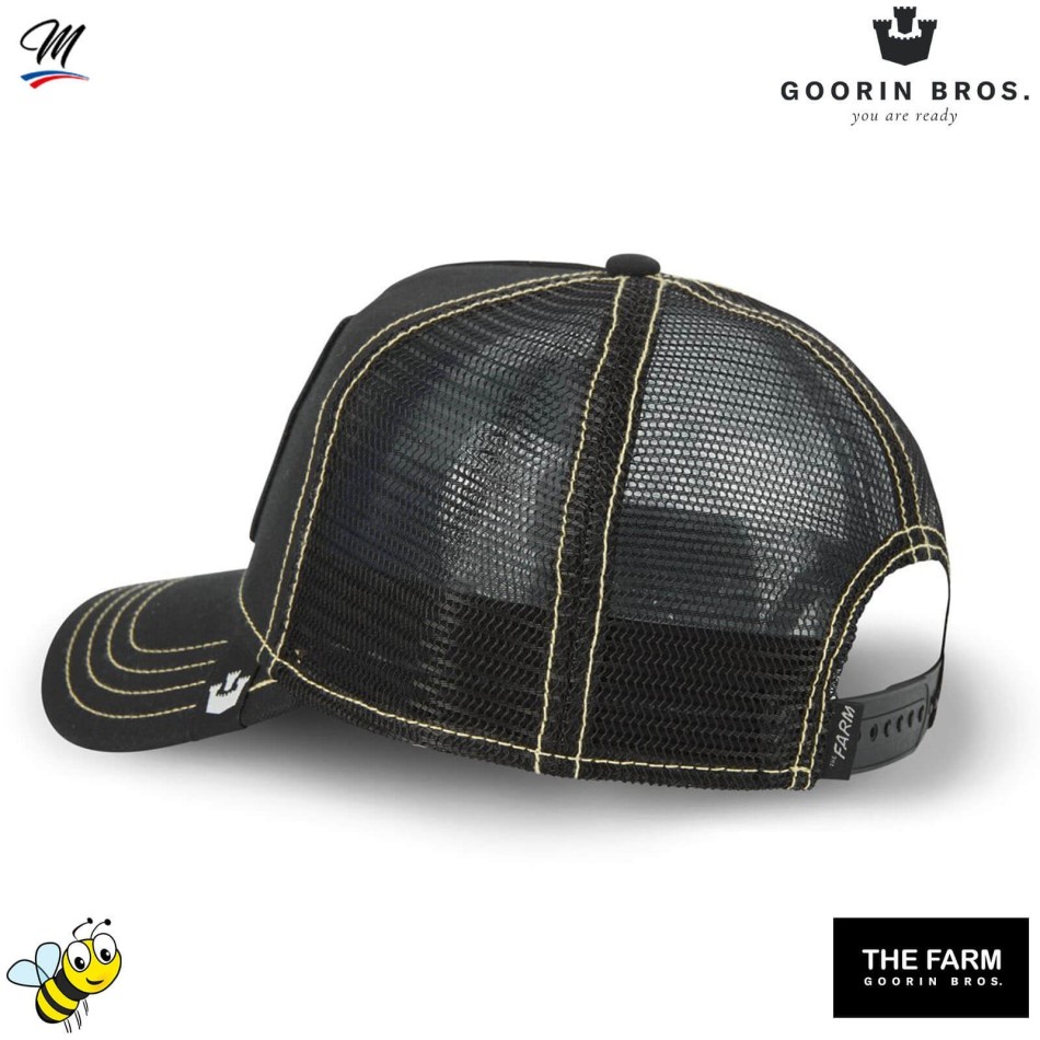 GOORIN BROS Trucker Style Cap QUEEN BLACK - Bee