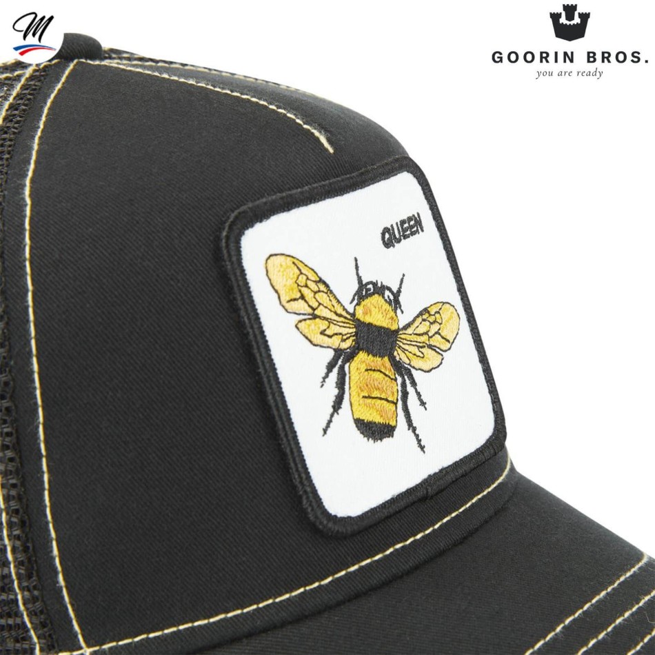 GOORIN BROS Trucker Style Cap QUEEN BLACK - Bee