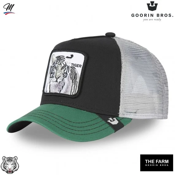 Casquette Trucker TIGER - Tigre (Casquettes) Goorin Bros chez FrenchMarket