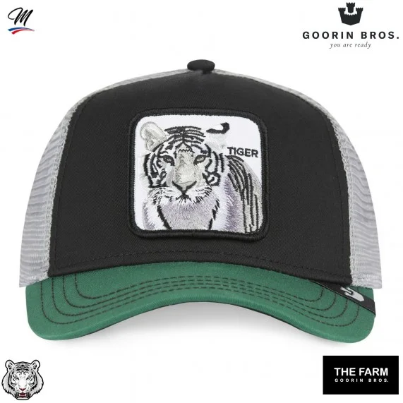 Casquette Trucker TIGER - Tigre (Casquettes) Goorin Bros chez FrenchMarket