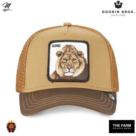 Casquette Trucker The KING - Lion (Casquettes) Goorin Bros chez FrenchMarket Casquette Trucker The KING - Lion (Casquettes) Goorin Bros chez FrenchMarket
