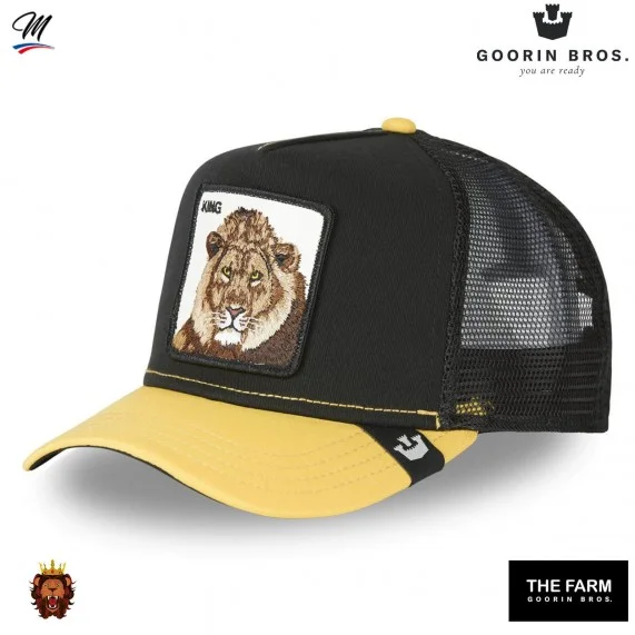 Casquette Trucker The KING - Lion (Casquettes) Goorin Bros chez FrenchMarket Casquette Trucker The KING - Lion (Casquettes) Goorin Bros chez FrenchMarket