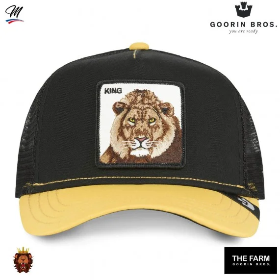 Casquette Trucker The KING - Lion (Casquettes) Goorin Bros chez FrenchMarket Casquette Trucker The KING - Lion (Casquettes) Goorin Bros chez FrenchMarket