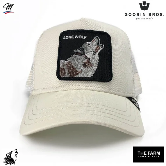 Cappellino da Trucker The Lone WOLF (Cappellino) Goorin Bros chez FrenchMarket