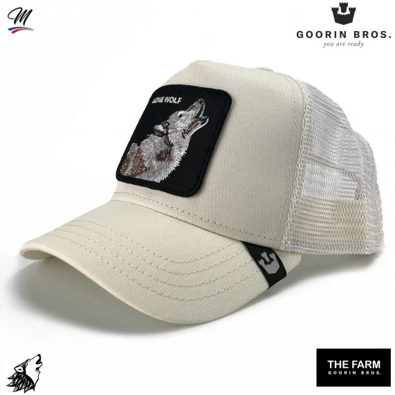 Cappellino da Trucker The Lone WOLF (Cappellino) Goorin Bros chez FrenchMarket