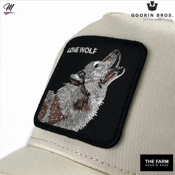 Cappellino da Trucker The Lone WOLF (Cappellino) Goorin Bros chez FrenchMarket