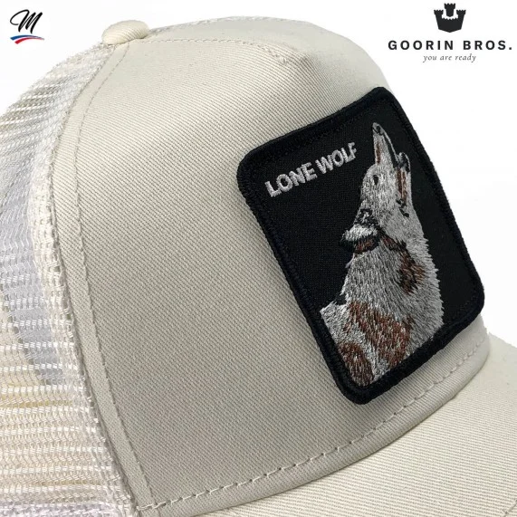 Cappellino da Trucker The Lone WOLF (Cappellino) Goorin Bros chez FrenchMarket
