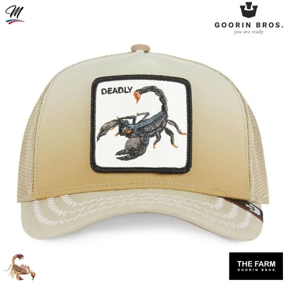 Casquette Trucker Scorpion DEADLY "Get Over Here" (Casquettes) Goorin Bros chez FrenchMarket