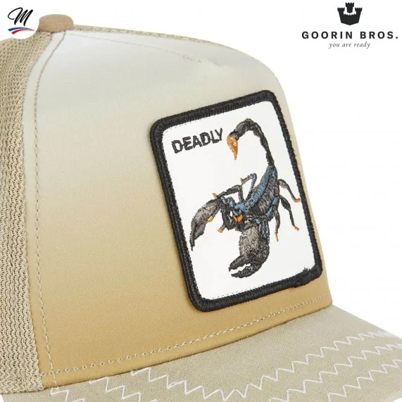 Casquette Trucker Scorpion DEADLY "Get Over Here" (Casquettes) Goorin Bros chez FrenchMarket