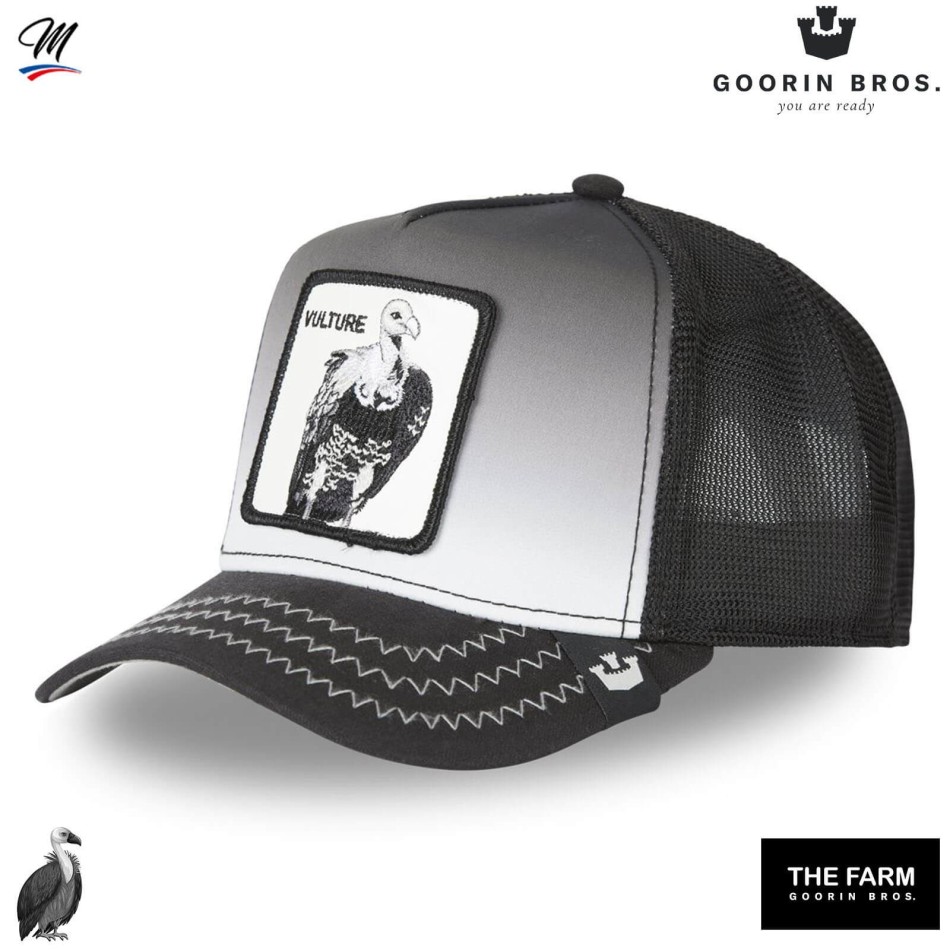 Casquette Trucker Vautour Vulture "Back off Buzzard"
