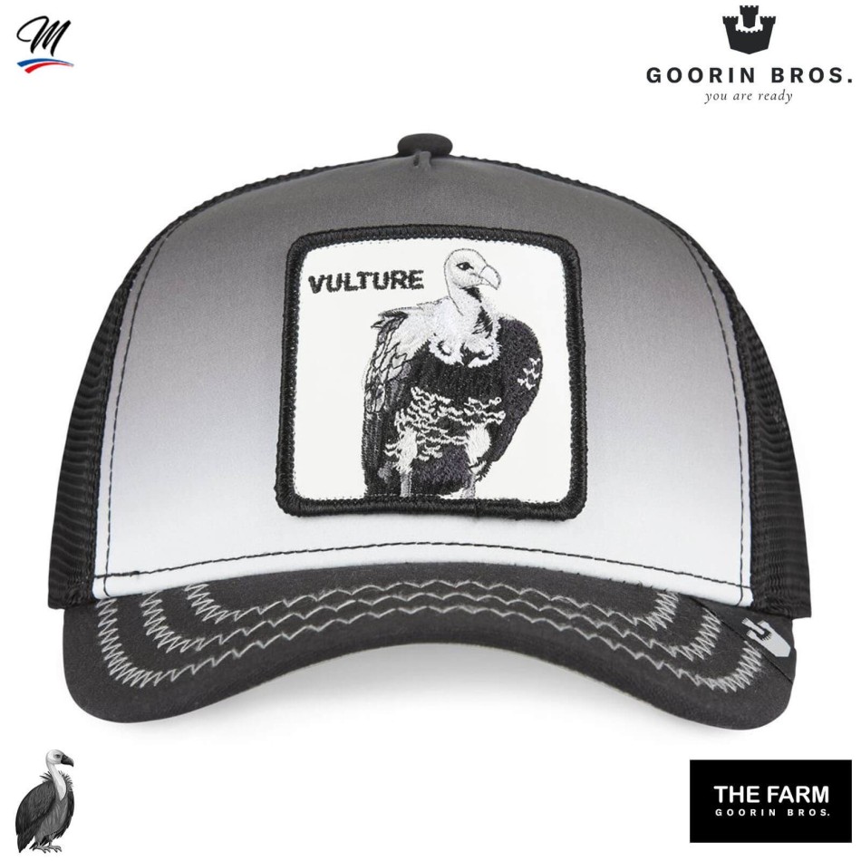 GOORIN BROS Trucker Cap Vulture "Back off Buzzard