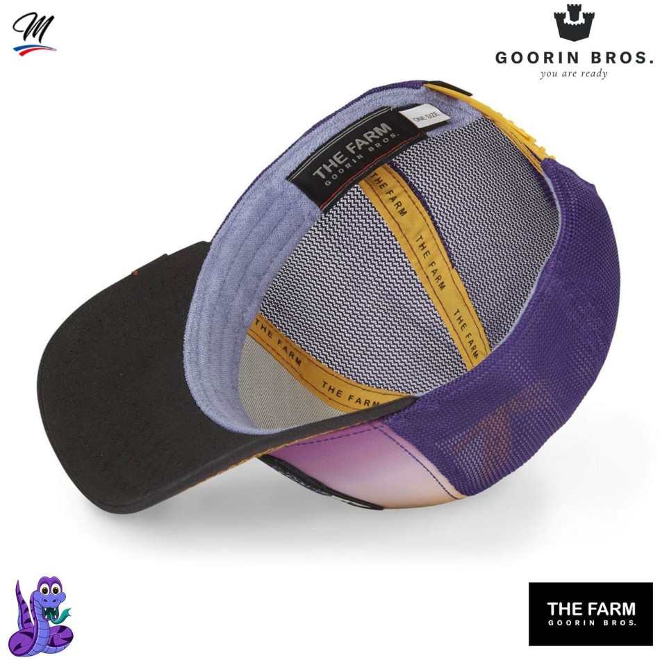 Gorra Snake Trucker "TOXIC (Gorras) Goorin Bros chez FrenchMarket
