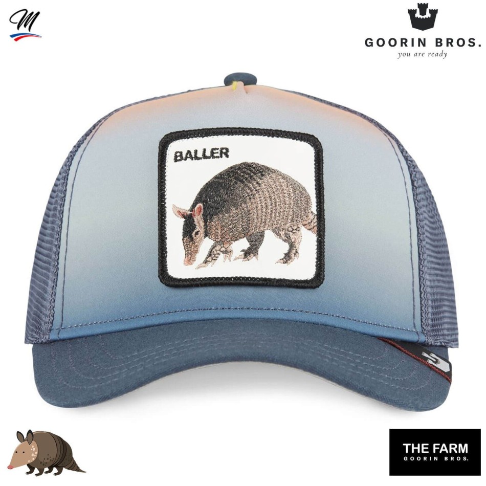 GOORIN BROS Trucker Cap Tatou BALLER "Balladillo" Fri frakt