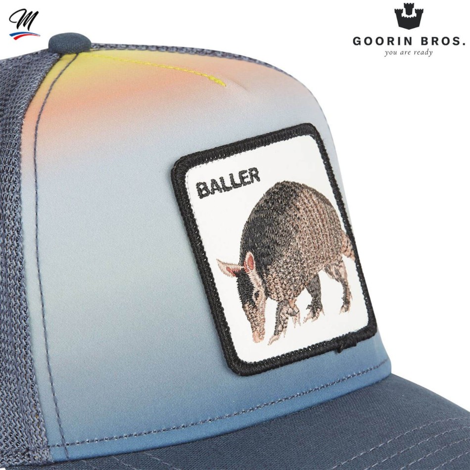 GOORIN BROS Trucker Cap Tatou BALLER "Balladillo" Fri frakt