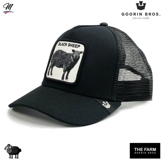 Trucker Cap BLACKSHEEP - Schaf (Cap) Goorin Bros auf FrenchMarket Trucker Cap BLACKSHEEP - Schaf (Cap) Goorin Bros auf FrenchMarket