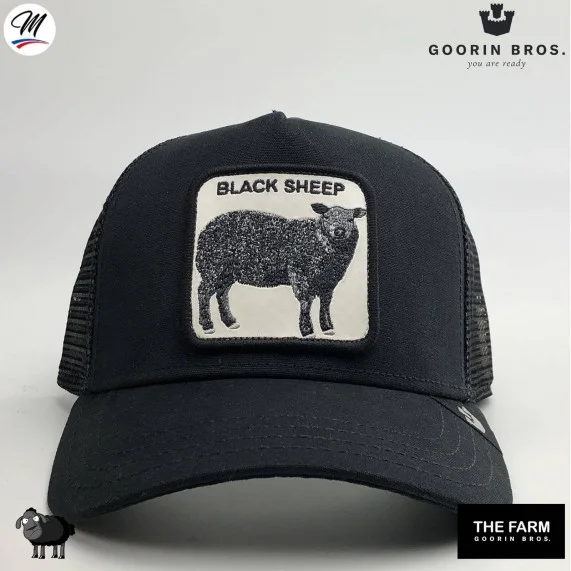 BLACKSHEEP Trucker Pet - Schaap (Caps) Goorin Bros chez FrenchMarket BLACKSHEEP Trucker Pet - Schaap (Caps) Goorin Bros chez FrenchMarket