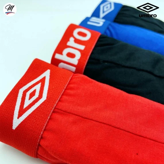 Set van 4 katoenen herenboxers (Herenboxershorts) Umbro chez FrenchMarket