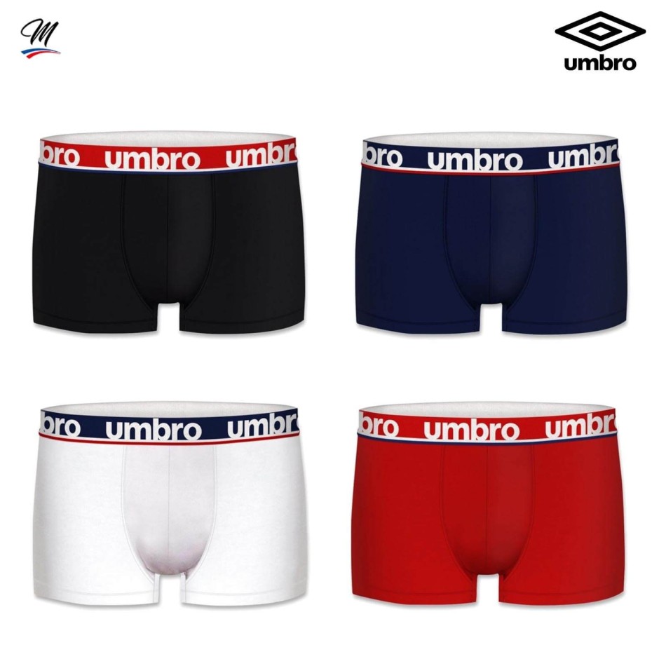 ✸ UMBRO ® Set of 4 Men's Cotton Boxers | Billigt
