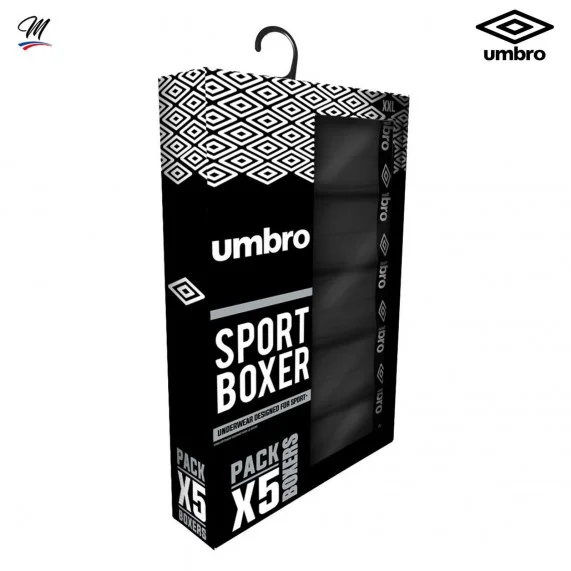 Set of 5 Men's Cotton Boxers Sport (Boxers) Umbro on FrenchMarket