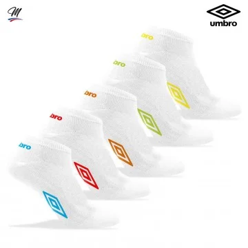 Pack of 5 Pairs of Sneaker Socks (Sports socks) Umbro on FrenchMarket