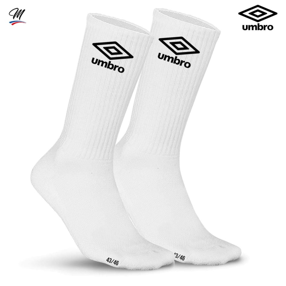 Pack de 6 Paires de Chaussettes de Sport (Sportivo) Umbro chez FrenchMarket