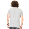 Von Dutch T-Shirt Homme Classic Gris Logo Blanc (T Shirts) Von Dutch chez FrenchMarket