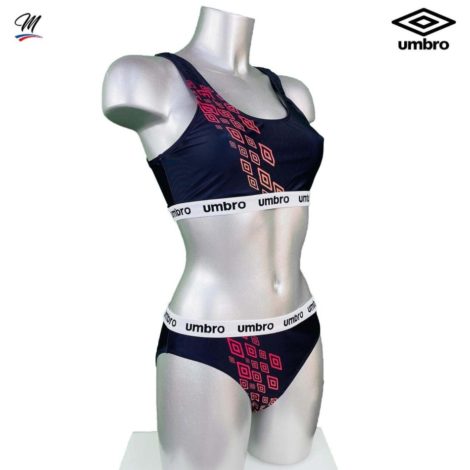 UMBRO ® Sports Bikini baddräkt svart "Logo Losange